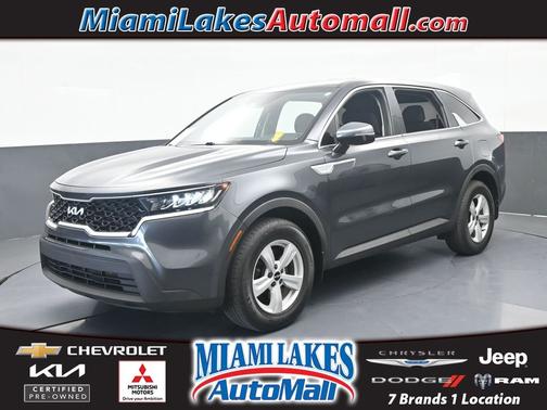 Gravity Gray 2022 Kia Sorento LX