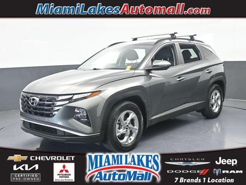 Amazon Gray 2022 Hyundai TUCSON SEL