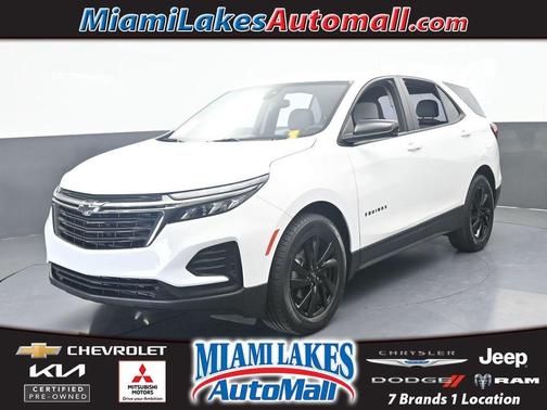 Summit White 2023 Chevrolet Equinox LS