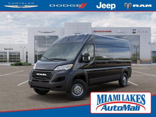 Black Clearcoat 2026 RAM ProMaster 2500 High Roof
