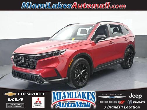 Red 2023 Honda CR-V Hybrid Sport