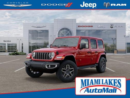 Firecracker Red Clearcoat 2026 Jeep Wrangler Sahara