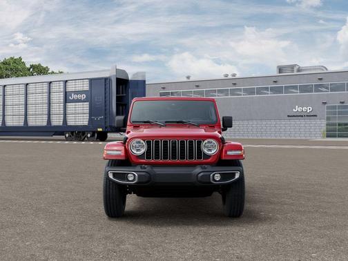 Firecracker Red Clearcoat 2026 Jeep Wrangler Sahara