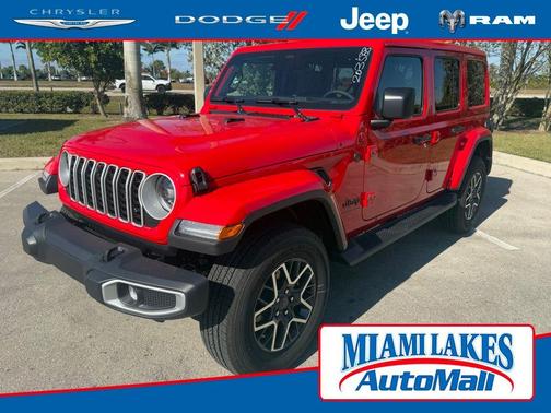 Firecracker Red Clearcoat 2026 Jeep Wrangler Sahara