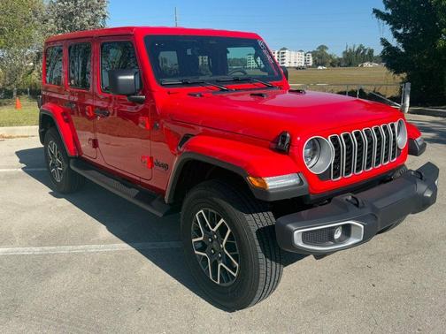 Firecracker Red Clearcoat 2026 Jeep Wrangler Sahara