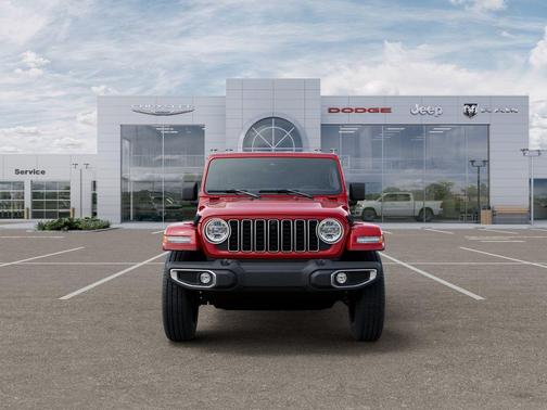 Firecracker Red Clearcoat 2026 Jeep Wrangler Sahara
