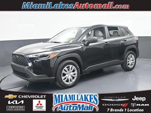 Jet Black 2022 Toyota Corolla Cross L