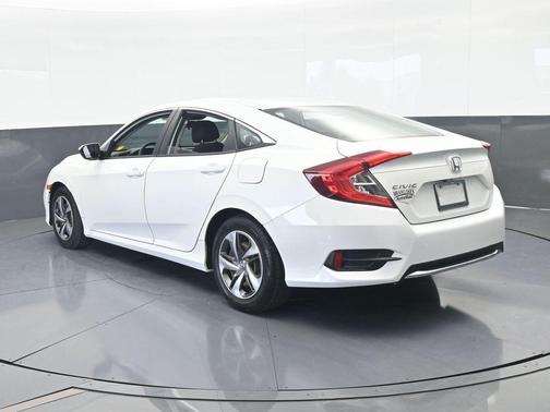 Platinum White Pearl 2020 Honda Civic LX