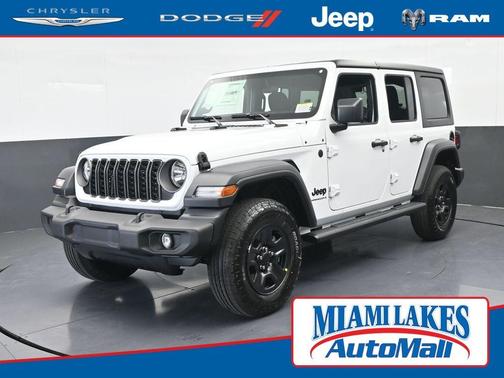 Bright White Clearcoat 2026 Jeep Wrangler Sport