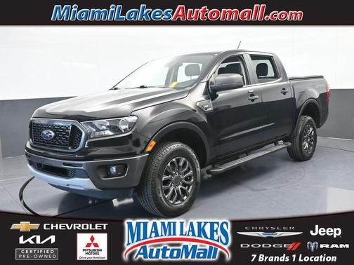 Shadow Black 2021 Ford Ranger XLT