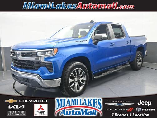 Glacier Blue Metallic 2022 Chevrolet Silverado 1500 LT