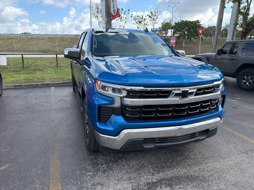 Glacier Blue Metallic 2022 Chevrolet Silverado 1500 LT