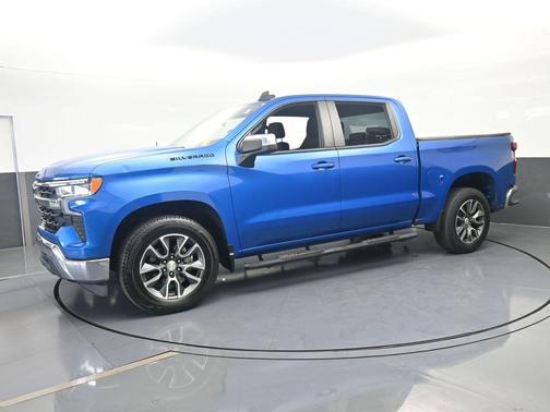 Glacier Blue Metallic 2022 Chevrolet Silverado 1500 LT