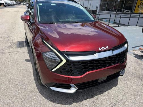 Red 2024 Kia Sportage SX-Prestige