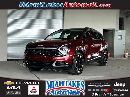 Red 2024 Kia Sportage SX-Prestige