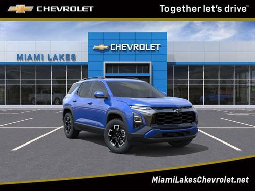 Blue 2026 Chevrolet Equinox ACTIV