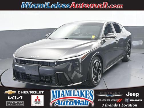 Gray 2025 Kia K4 GT-Line