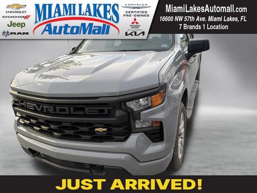 Slate Gray Metallic 2024 Chevrolet Silverado 1500 Custom