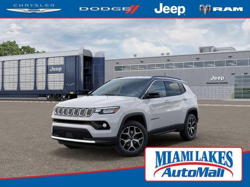 Bright White Clearcoat 2026 Jeep Compass Limited