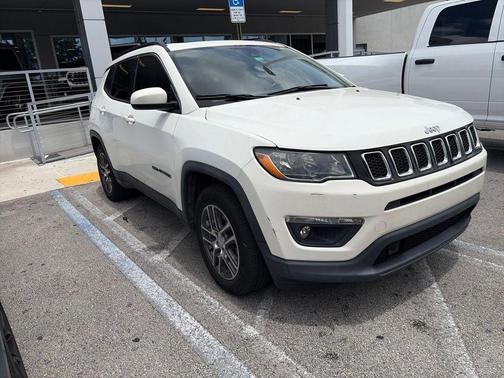 White Clearcoat 2020 Jeep Compass Latitude