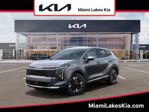 Steel Gray 2026 Kia Sportage Hybrid LX