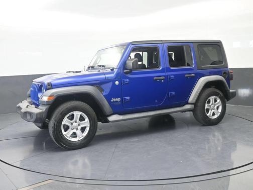 Ocean Blue Metallic 2018 Jeep Wrangler Unlimited Sport