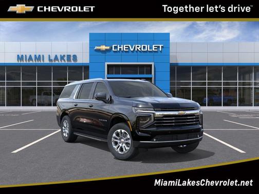 Black 2026 Chevrolet Suburban LT