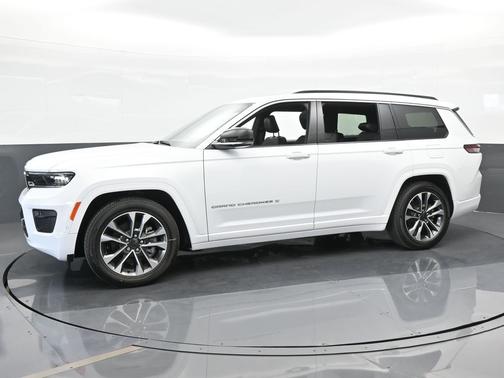 Bright White Clearcoat 2024 Jeep Grand Cherokee L Overland