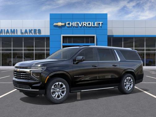 Black 2026 Chevrolet Suburban LT