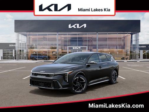 Gray 2026 Kia K4 GT-Line