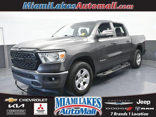 Granite Crystal Clearcoat Metallic 2021 RAM 1500 Big Horn