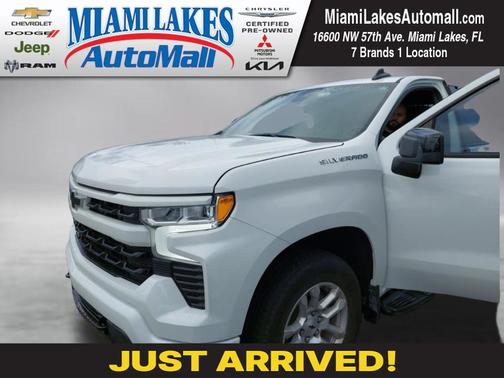 Summit White 2024 Chevrolet Silverado 1500 RST