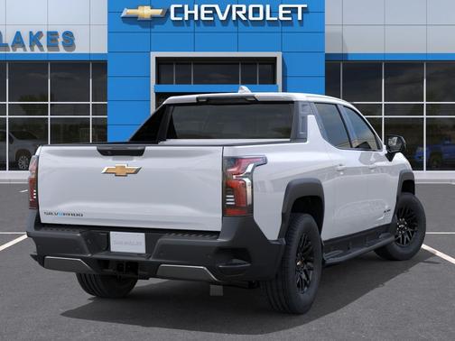 Summit White 2026 Chevrolet Silverado EV LT