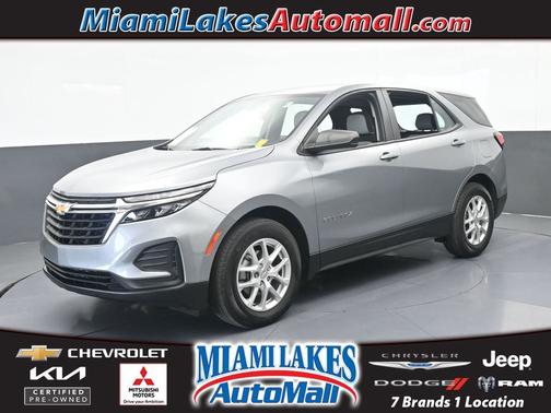 Sterling Gray Metallic 2024 Chevrolet Equinox LS