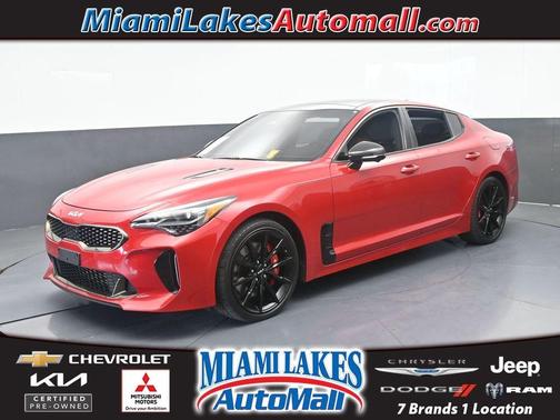 HiChroma Red 2023 Kia Stinger GT2