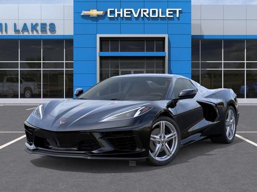 Black 2026 Chevrolet Corvette Stingray w/1LT