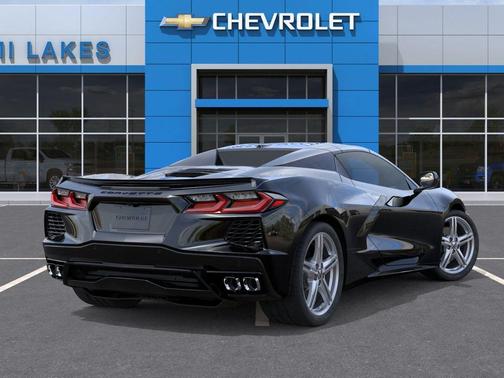Black 2026 Chevrolet Corvette Stingray w/1LT