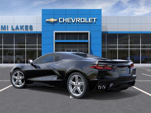 Black 2026 Chevrolet Corvette Stingray w/1LT