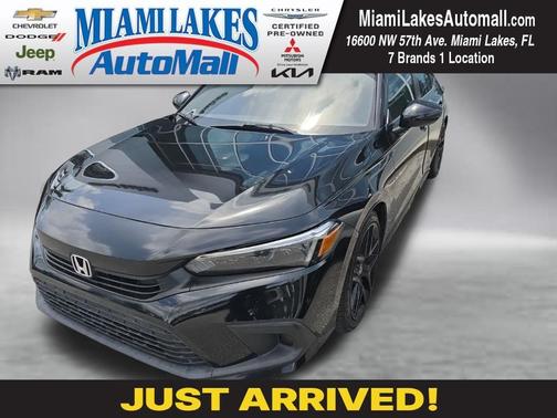 Black 2022 Honda Civic Sport