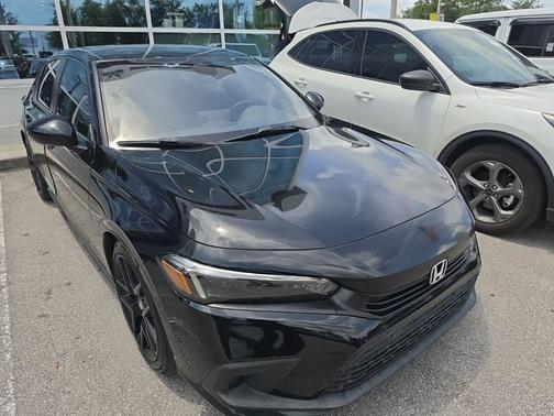 Black 2022 Honda Civic Sport