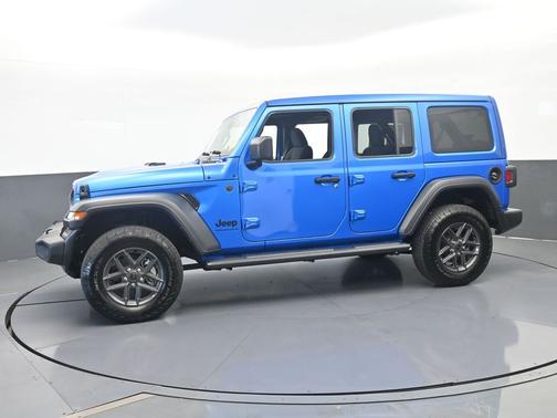 Hydro Blue Pearl Coat 2025 Jeep Wrangler Sport S