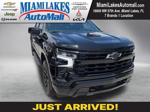 Black 2025 Chevrolet Silverado 1500 RST