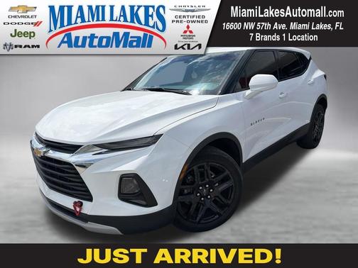 Summit White 2022 Chevrolet Blazer 2LT