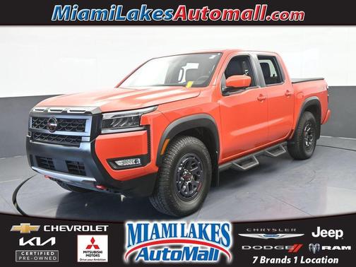 Afterburn Orang 2025 Nissan Frontier PRO-X