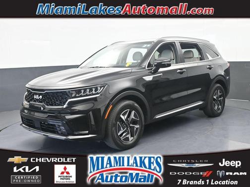 Aurora Black 2023 Kia Sorento Hybrid EX