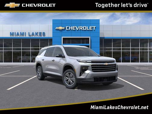 Gray 2026 Chevrolet Traverse LT