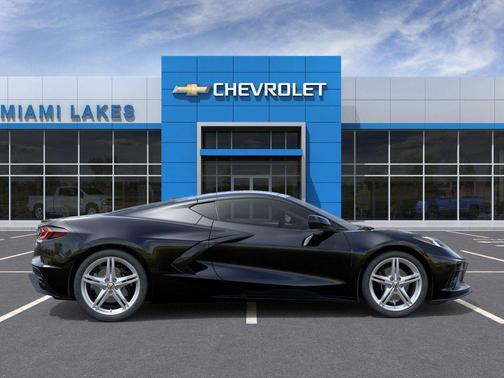 Black 2026 Chevrolet Corvette Stingray w/1LT