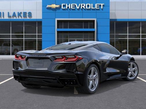 Black 2026 Chevrolet Corvette Stingray w/1LT
