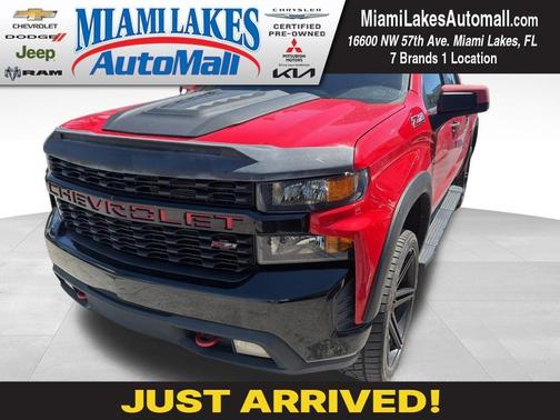 Red 2021 Chevrolet Silverado 1500 Custom Trail Boss