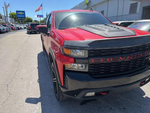 Red 2021 Chevrolet Silverado 1500 Custom Trail Boss